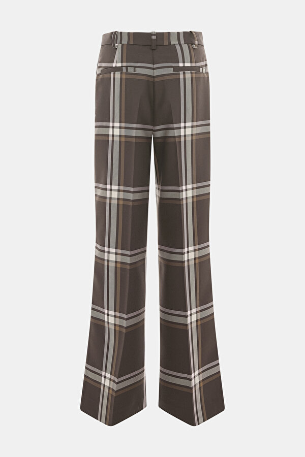 CREAM WIDE LEG TROUSERS 2