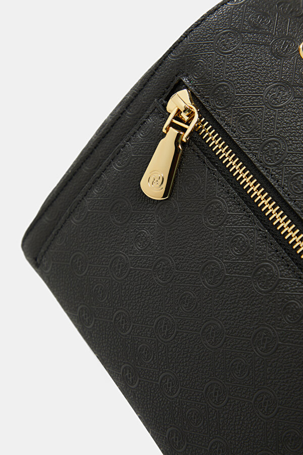 BLACK MONOGRAM BAG 6