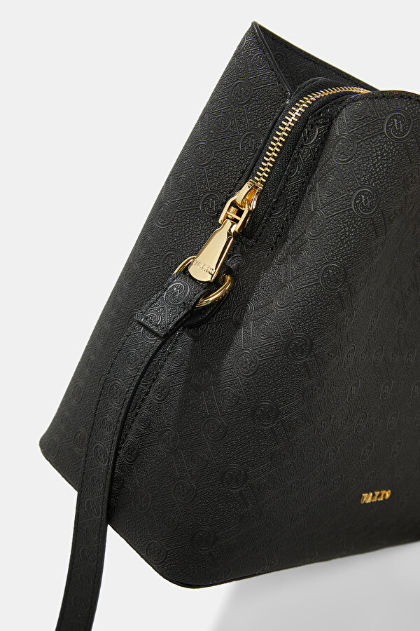 BLACK MONOGRAM BAG 6