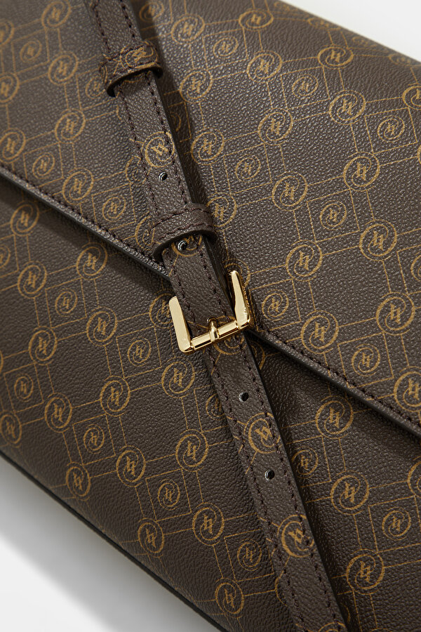 BEIGE MONOGRAM BAG 6