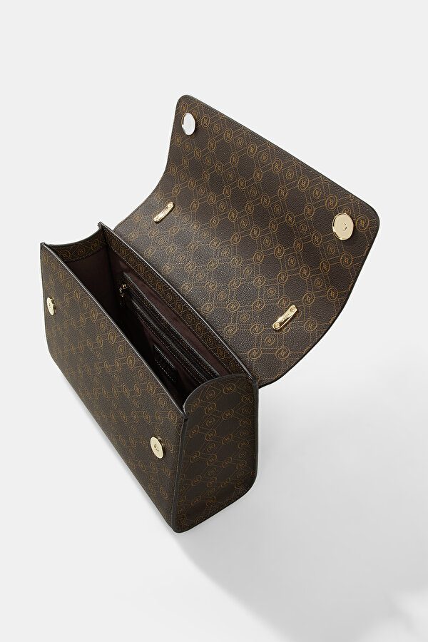 BEIGE MONOGRAM BAG 7