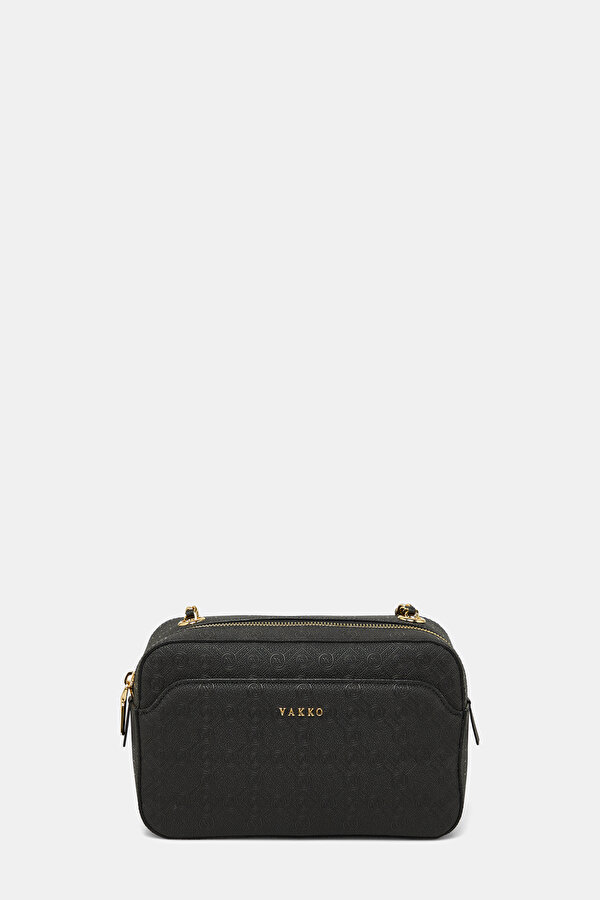 BLACK MONOGRAM BAG