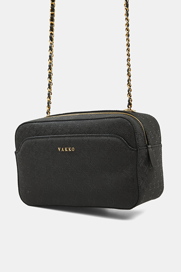 BLACK MONOGRAM BAG 6