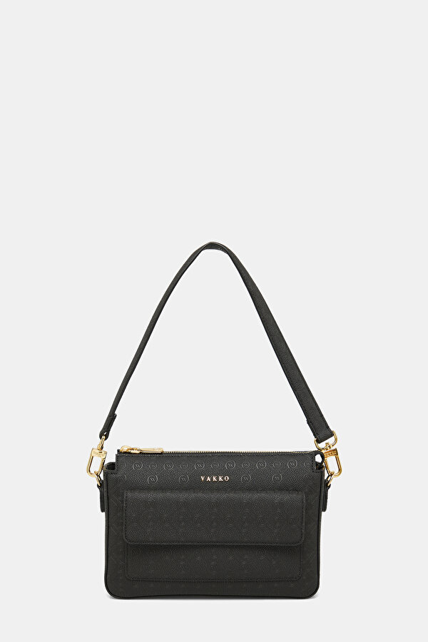 BLACK MONOGRAM BAG