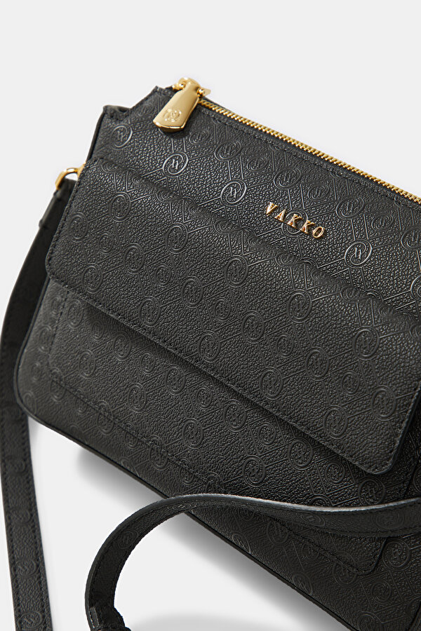 BLACK MONOGRAM BAG 6