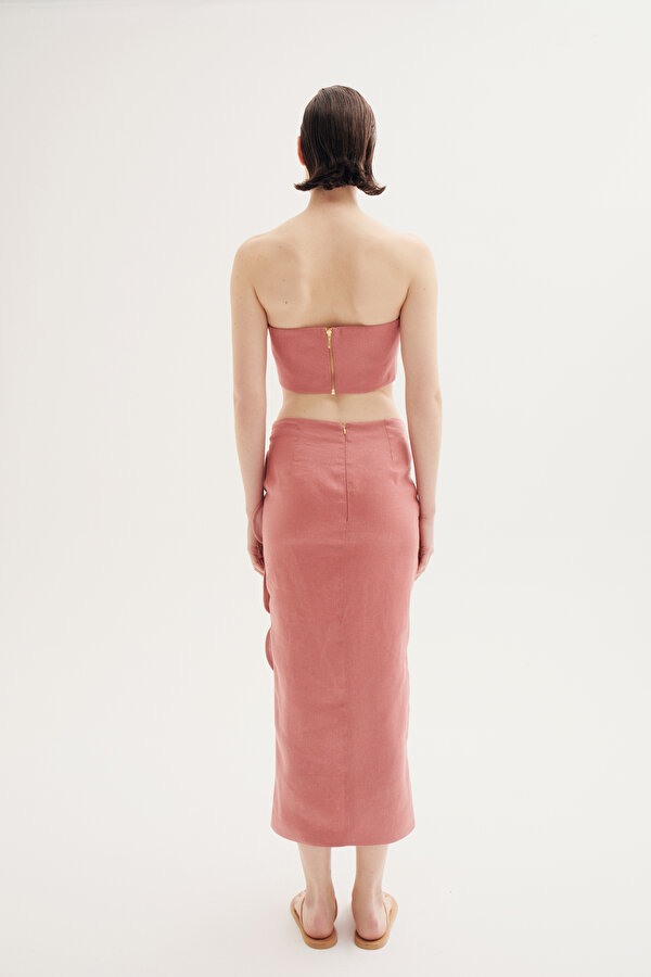 POWDER LINEN SKIRT 2