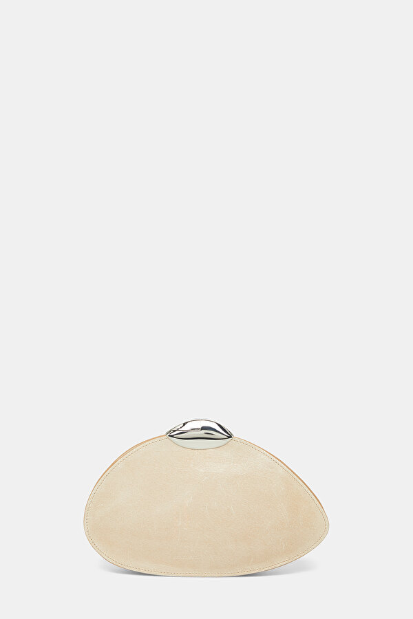 BEIGE LEATHER BAG