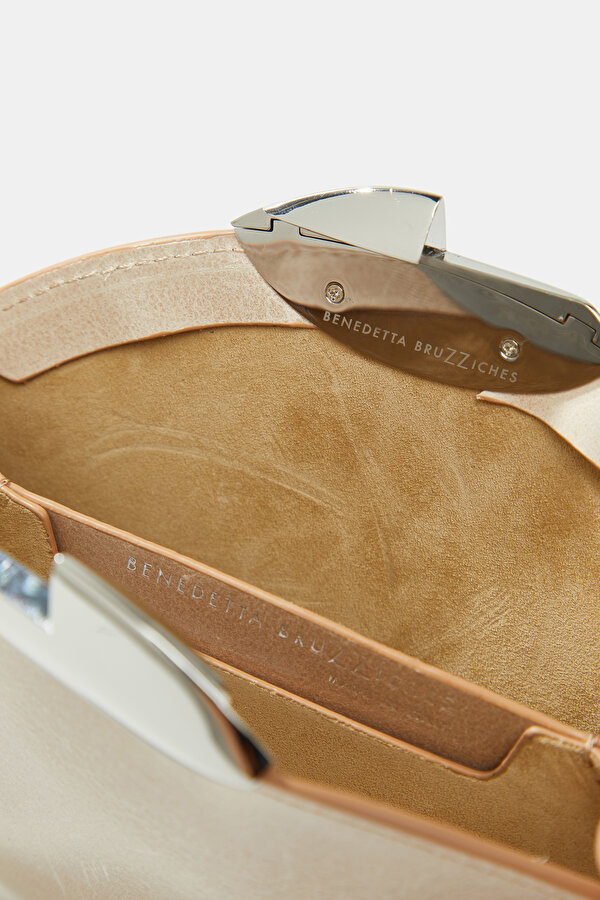 BEIGE LEATHER BAG 7
