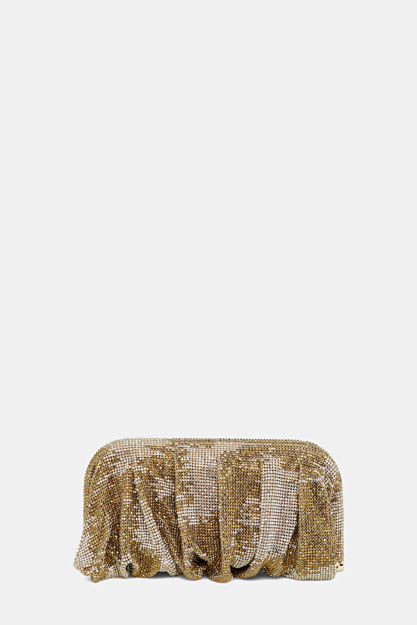 SILVER LEATHER BAG