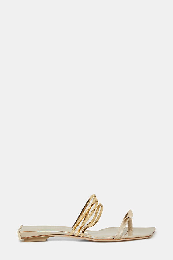 MINK LEATHER SLIPPER