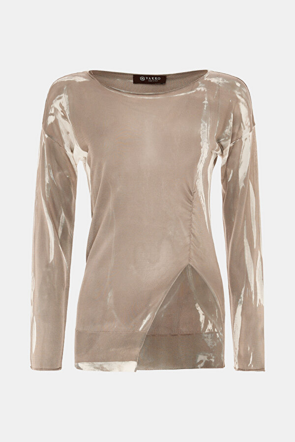 ECRU BOAT NECK KNITWEAR 7