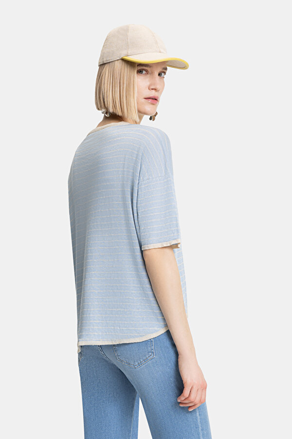 BEIGE BASIC / ROUND NECKLINE 2