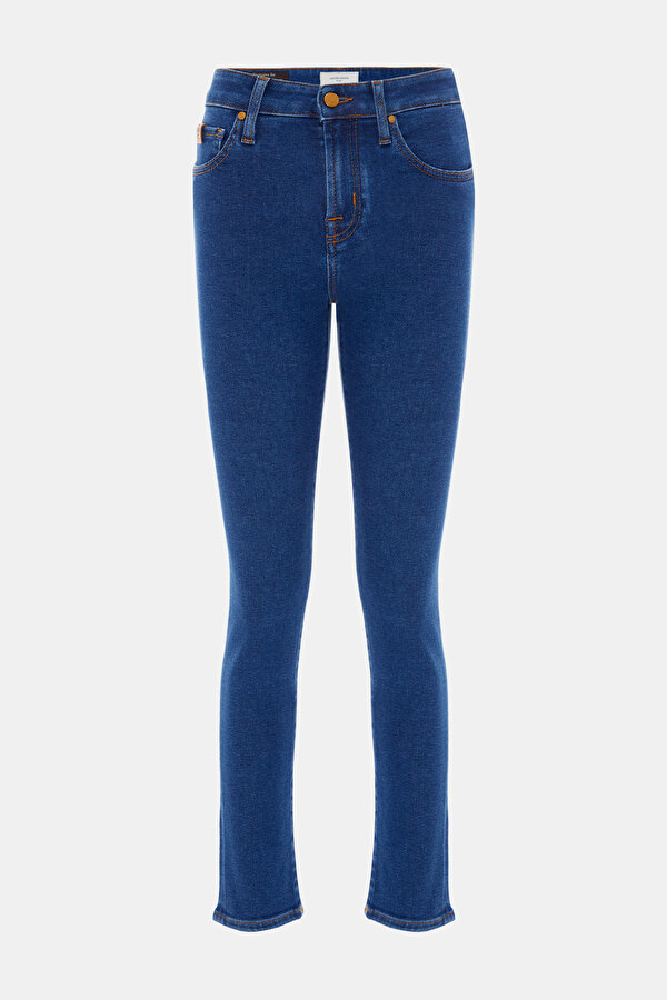 LACİVERT DAR PAÇA DENIM PANTOLON