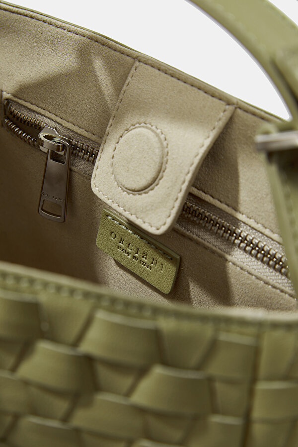 MUSTARD LEATHER BAG 7