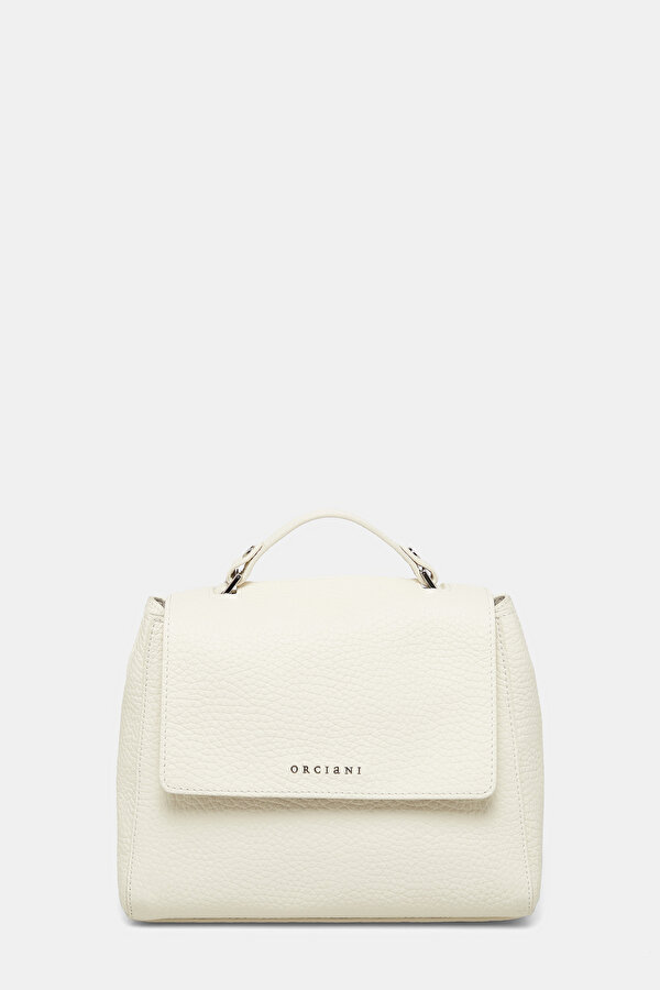 WHITE LEATHER BAG
