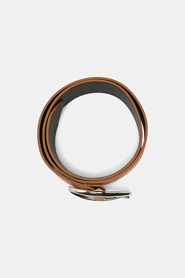 BLACK LEATHER BELT 2
