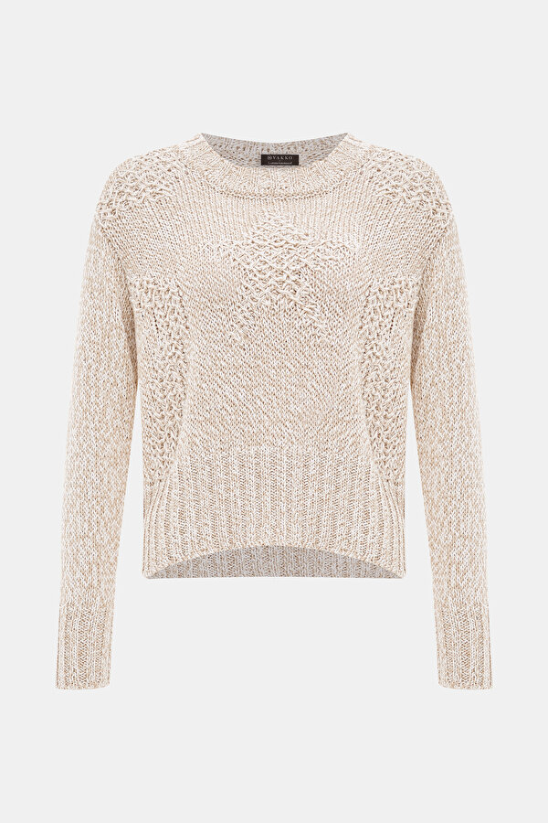 ECRU BASIC / ROUND NECKLINE 6