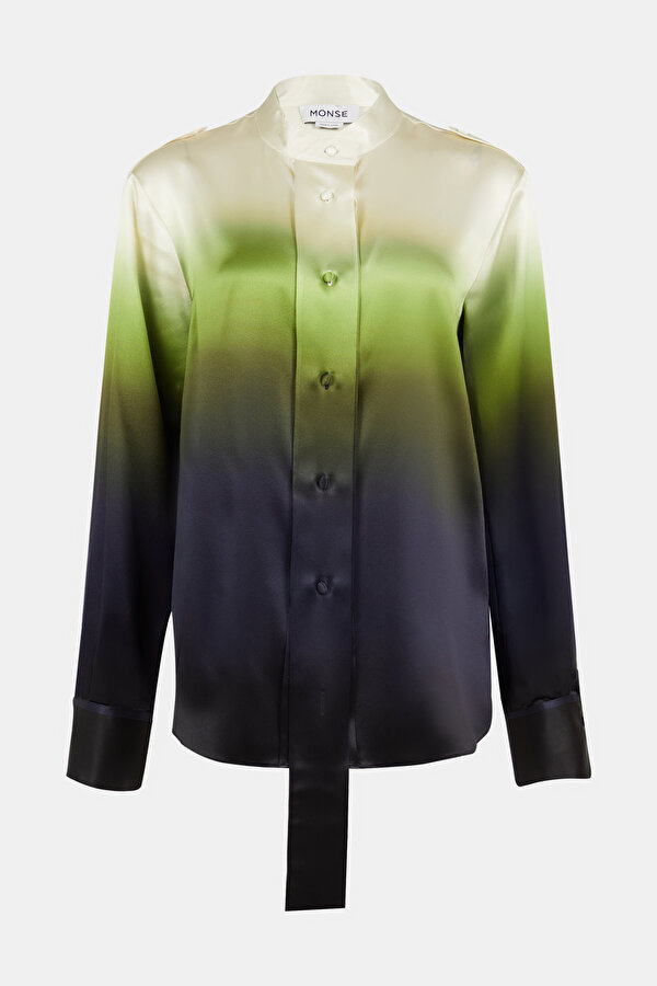 MULTICOLOR DESIGN FILLED SHIRT