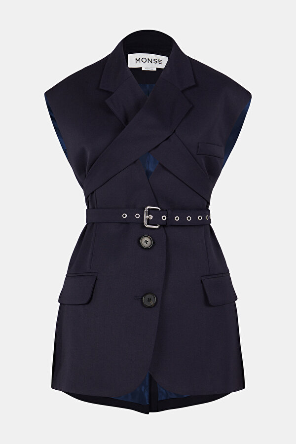 NAVY BLUE VEST