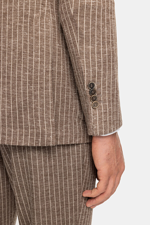 CAMEL WOOL/SILK SUIT 7