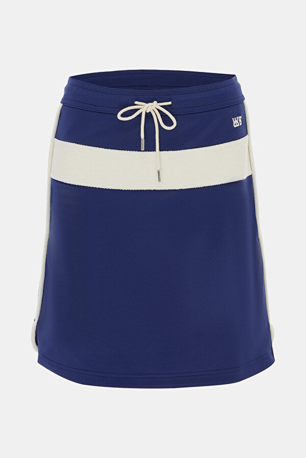 CREAM LINEN SKIRT