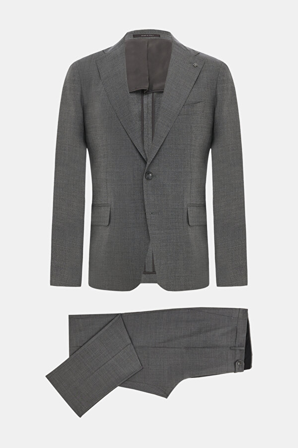SMOKED WOOL/SILK SUIT
