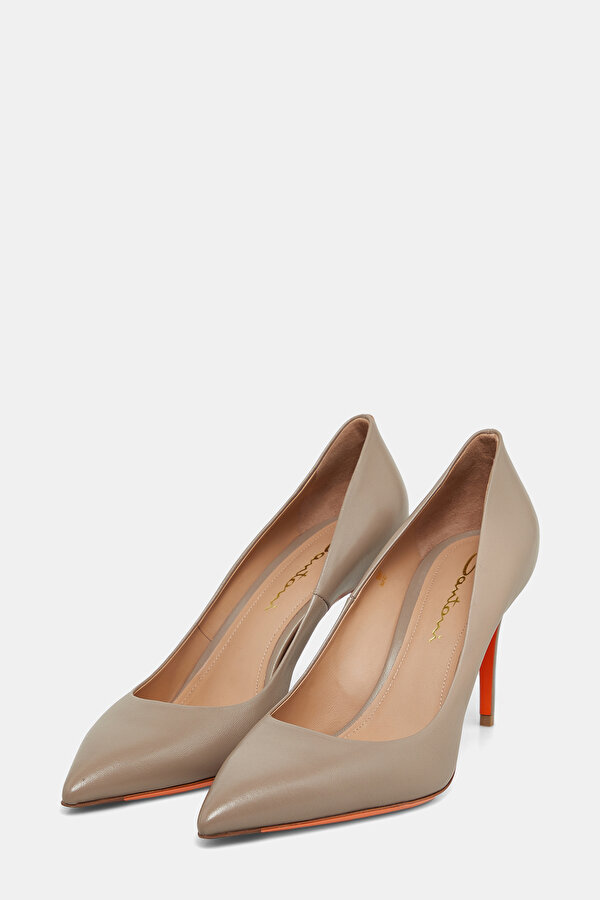 GREY LEATHER SHOES 2