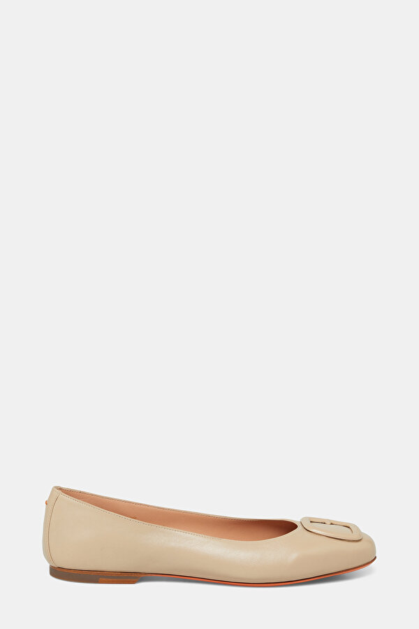 BEIGE FLAT SHOES