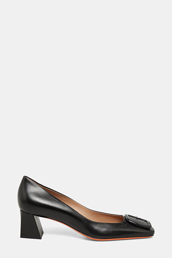 BLACK LEATHER SHOES