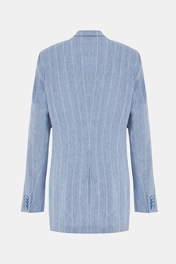ECRU SURPLICE NECKLINE (CROSS-OVER NECKLINE) JACKET 6