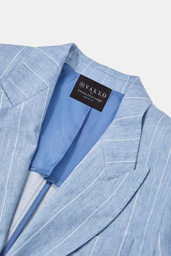 ECRU SURPLICE NECKLINE (CROSS-OVER NECKLINE) JACKET 7