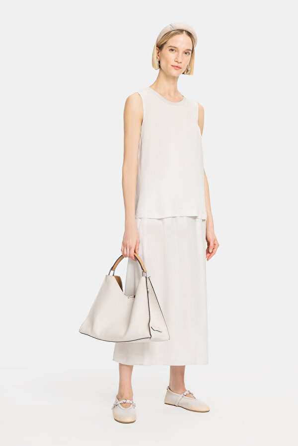 LIGHT GREY SKIRT