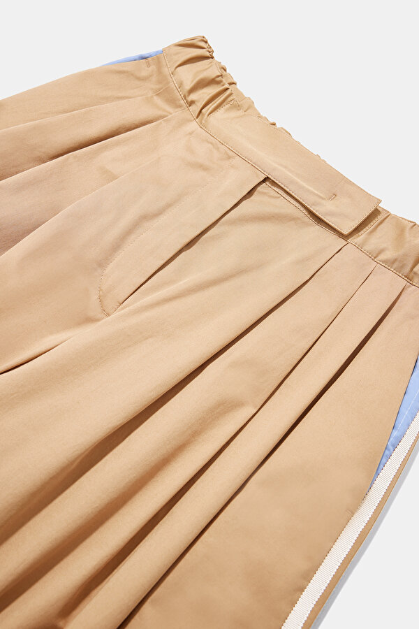 CAMEL WIDE LEG TROUSERS 6