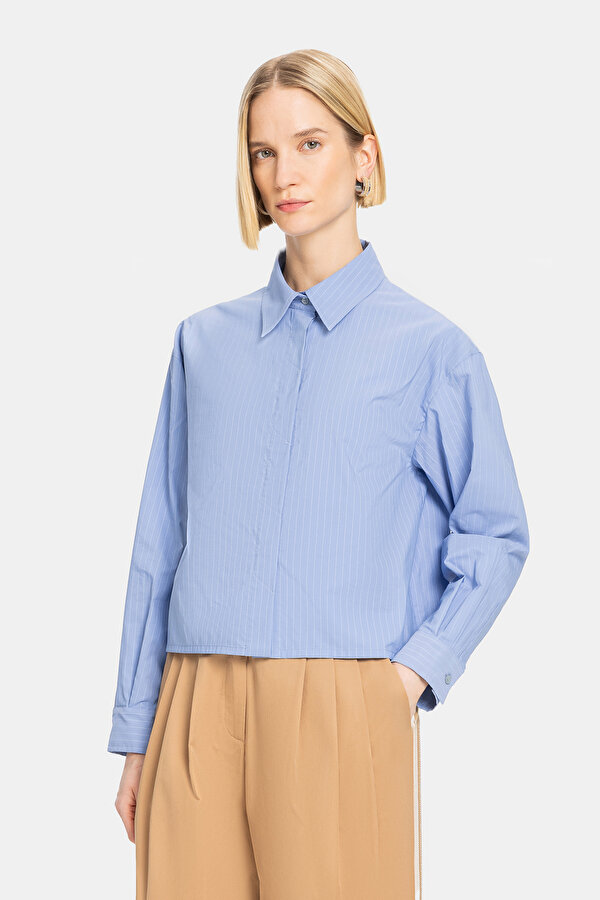 WHITE LONG SLEEVE SHIRT