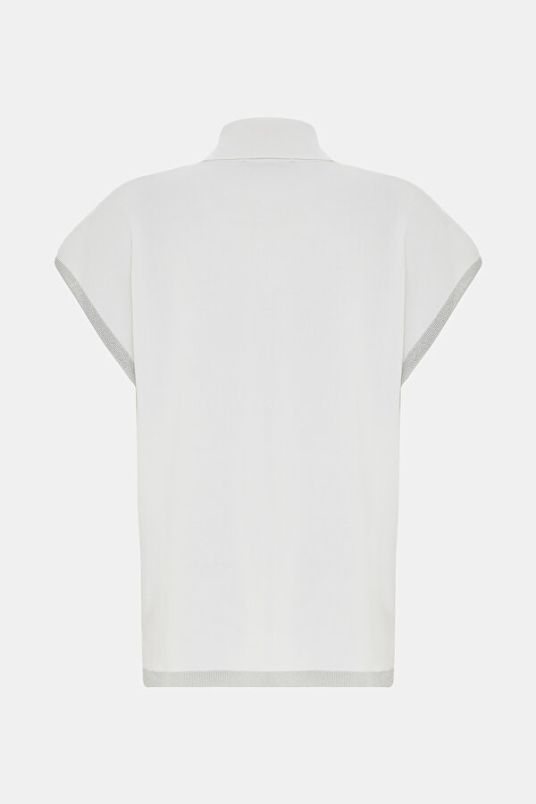 SILVER POLO NECK 6