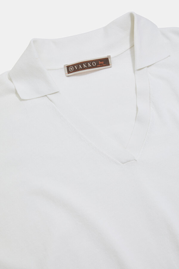 SILVER POLO NECK 7