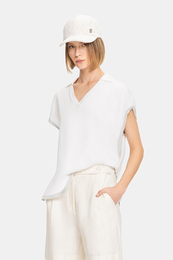SILVER POLO NECK