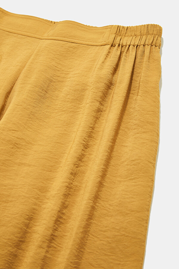 CAMEL WIDE LEG TROUSERS 6