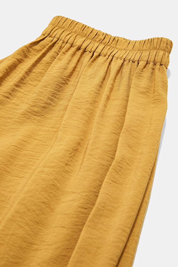 CAMEL WIDE LEG TROUSERS 7