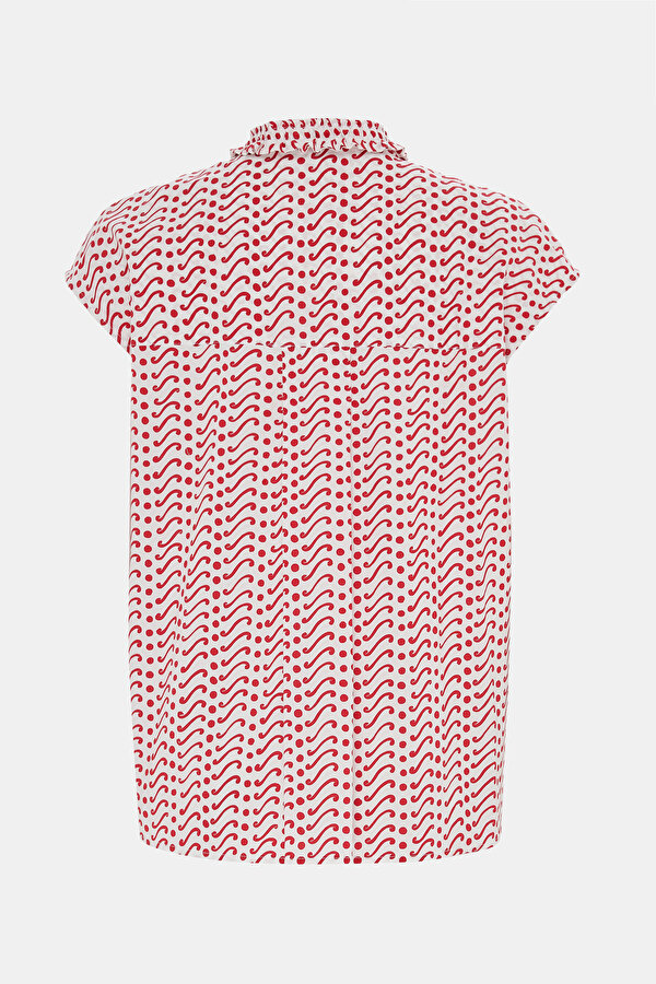 ECRU OFF THE SHOULDER SHIRT 2