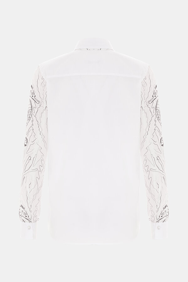 WHITE LONG SLEEVE SHIRT 2