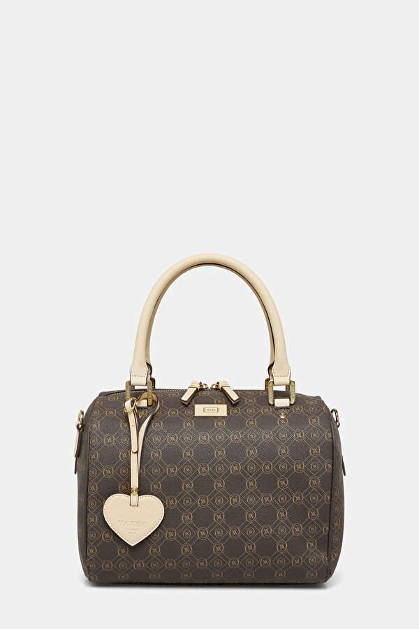 Women Vakko Natural Monogram Bag