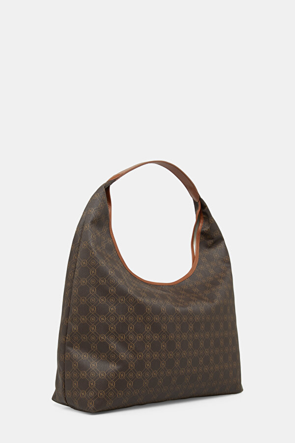 TAN MONOGRAM BAG 2