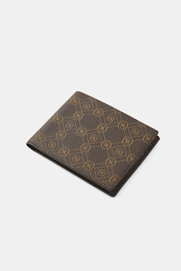 BEIGE MONOGRAM WALLET 6