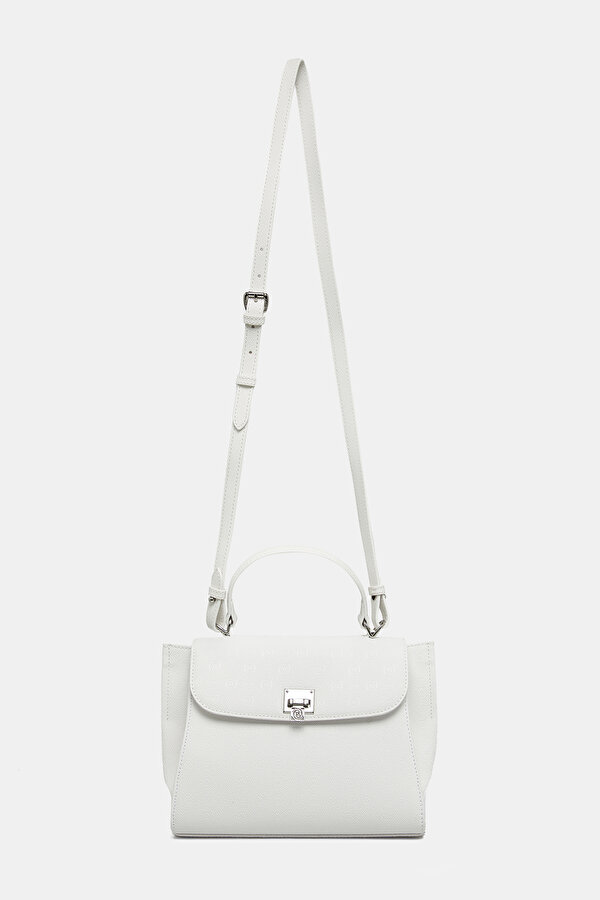WHITE MONOGRAM BAG 2