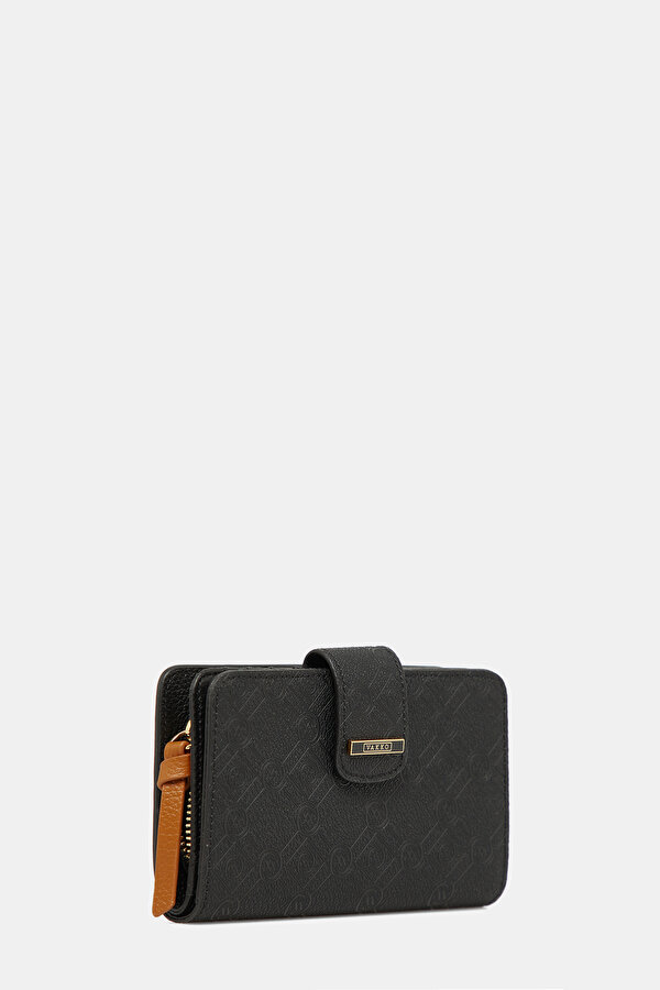 TAN MONOGRAM WALLET 2