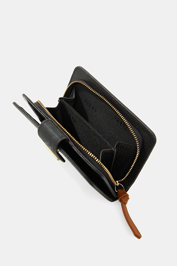 TAN MONOGRAM WALLET 6