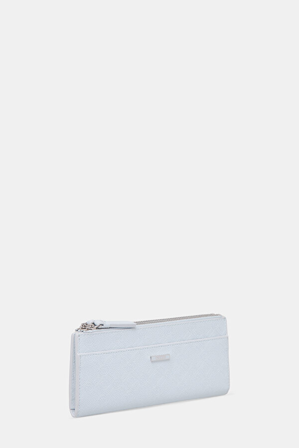 BLUE MONOGRAM WALLET 2