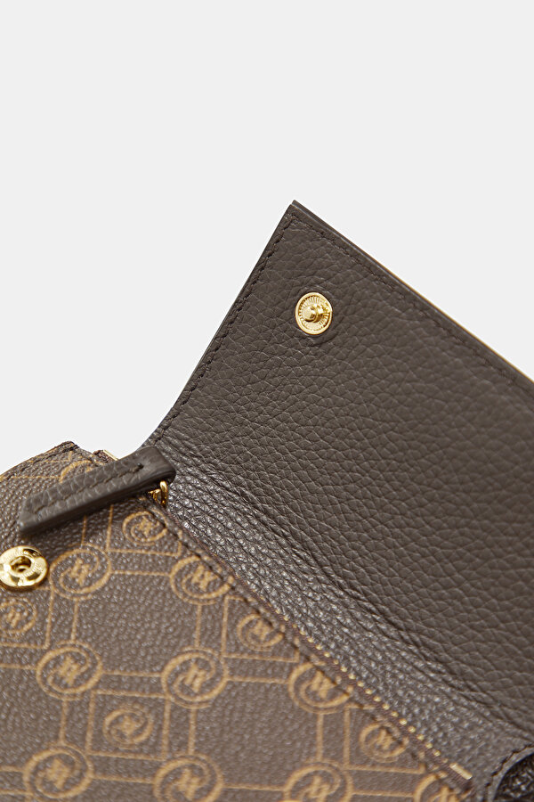 BEIGE MONOGRAM WALLET 6