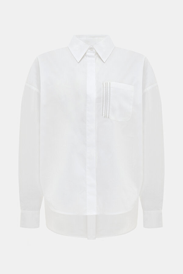 WHITE LONG SLEEVE SHIRT 7